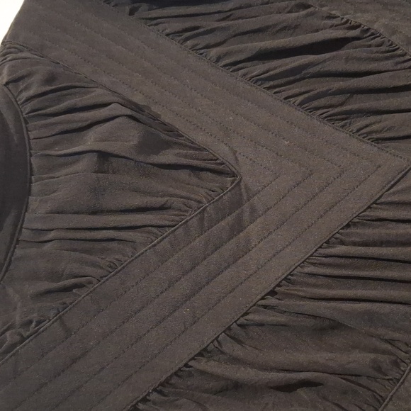 EJ Harper Black 100% Silk Patterned Patchwork Button Up Jacket Size S - Picture 6 of 9